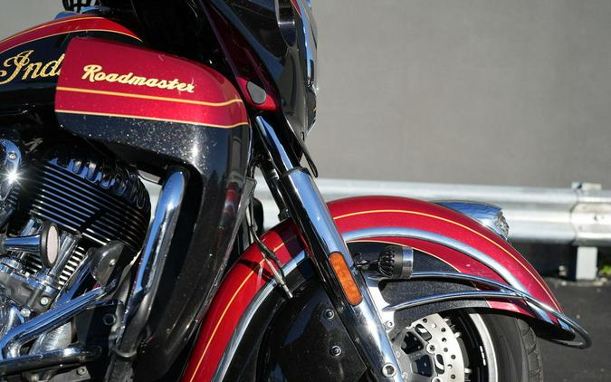 2019 Indian Motorcycle Roadmaster Elite Wildfire Red Candy/Thunder Black Crystal/24k Gold