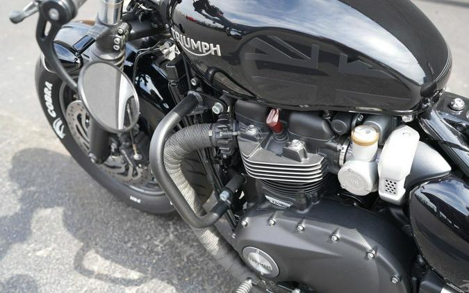 2019 Triumph Bonneville Bobber Black Jet Black