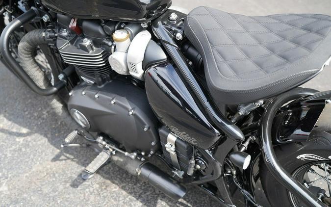 2019 Triumph Bonneville Bobber Black Jet Black