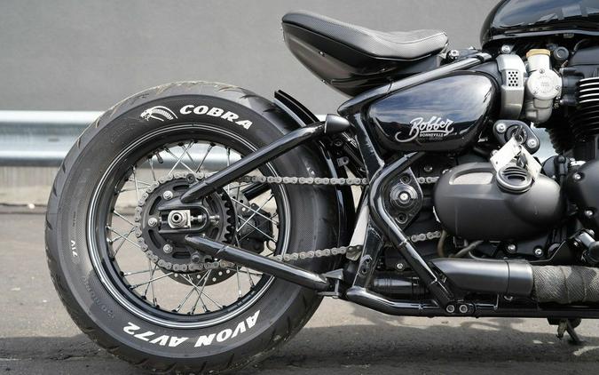 2019 Triumph Bonneville Bobber Black Jet Black
