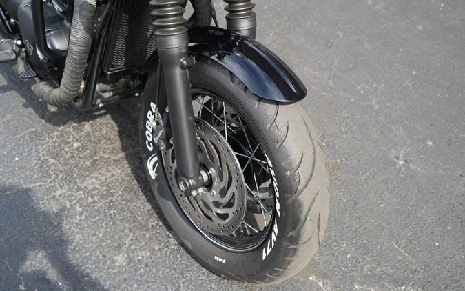 2019 Triumph Bonneville Bobber Black Jet Black