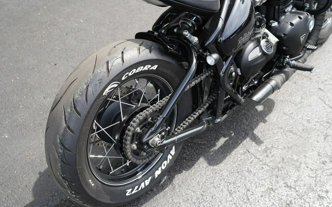 2019 Triumph Bonneville Bobber Black Jet Black