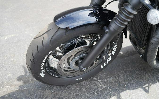 2019 Triumph Bonneville Bobber Black Jet Black
