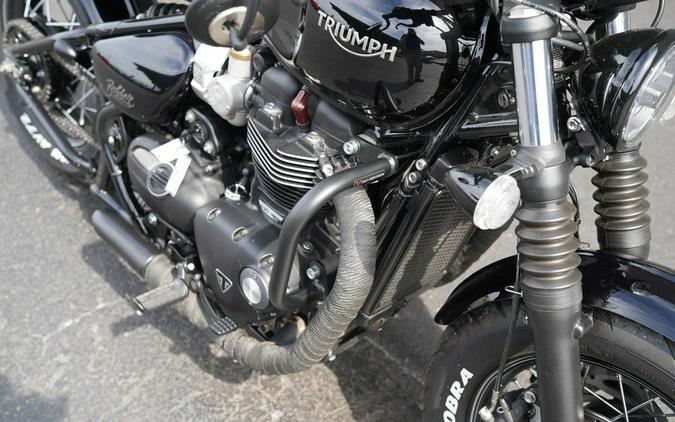 2019 Triumph Bonneville Bobber Black Jet Black