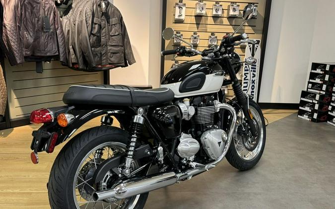 2024 Triumph Bonneville T120 Jet Black/Fusion White