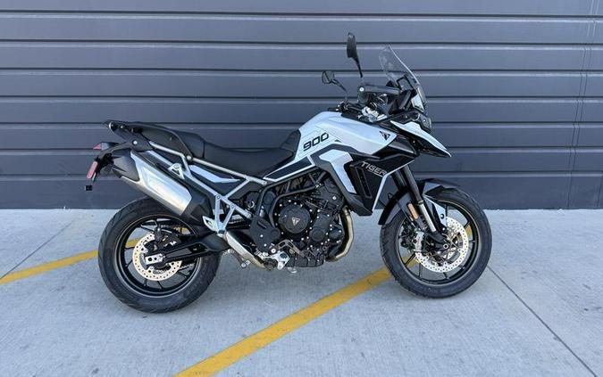 2025 Triumph Tiger 900 GT Snowdonia White / Sapphire Black
