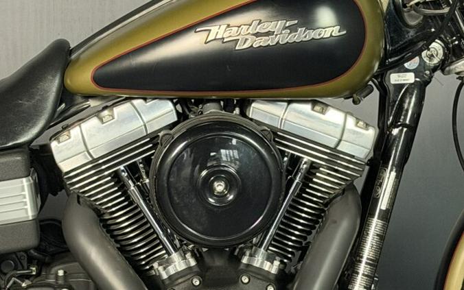 2008 Harley-Davidson® Street Bob® FXDBP OLIVE D/BLK D W/PINSTRIPE