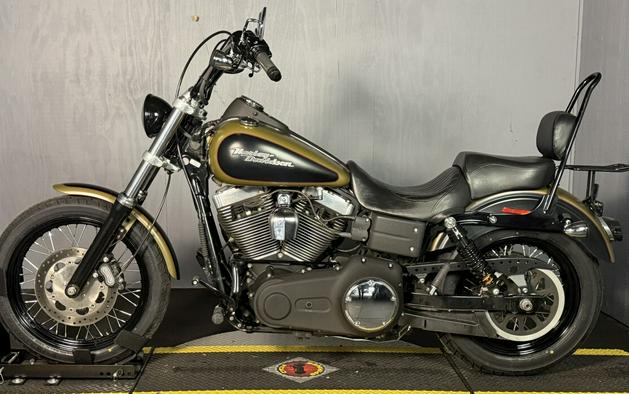 2008 Harley-Davidson® Street Bob® FXDBP OLIVE D/BLK D W/PINSTRIPE