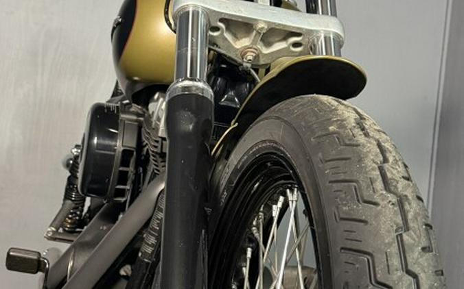 2008 Harley-Davidson® Street Bob® FXDBP OLIVE D/BLK D W/PINSTRIPE