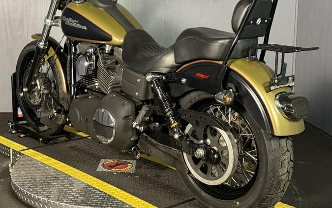 2008 Harley-Davidson® Street Bob® FXDBP OLIVE D/BLK D W/PINSTRIPE