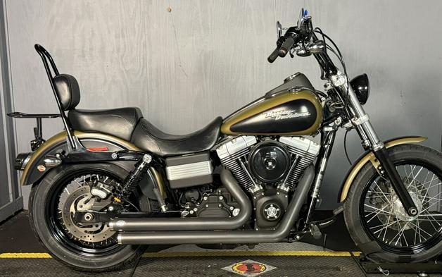 2008 Harley-Davidson® Street Bob® FXDBP OLIVE D/BLK D W/PINSTRIPE