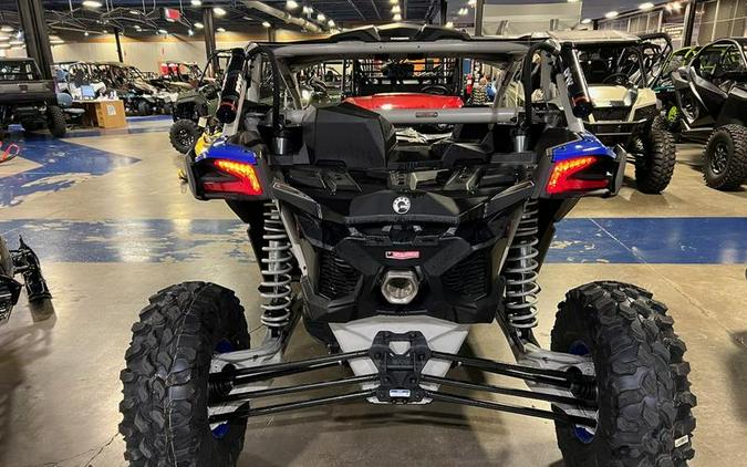 2023 Can-Am® Maverick X3 X rs Turbo RR Intense Blue / Carbon Black / Chalk Grey