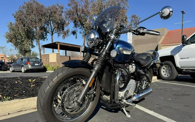 2020 Triumph Bonneville Speedmaster Cobalt Blue/Jet Black