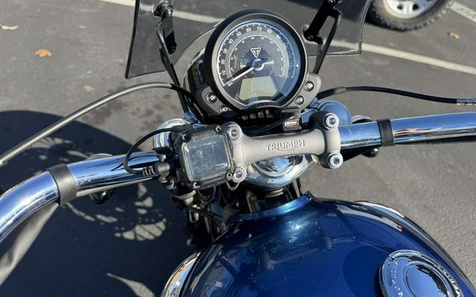 2020 Triumph Bonneville Speedmaster Cobalt Blue/Jet Black