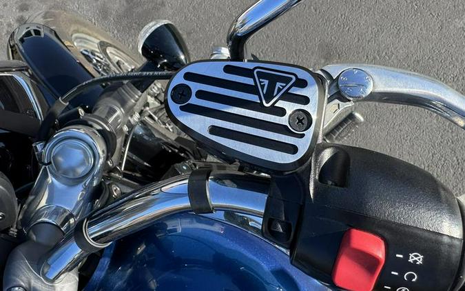 2020 Triumph Bonneville Speedmaster Cobalt Blue/Jet Black