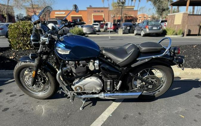 2020 Triumph Bonneville Speedmaster Cobalt Blue/Jet Black