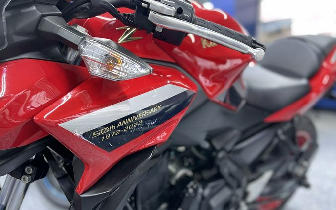 2022 Kawasaki Z650 50th Anniversary