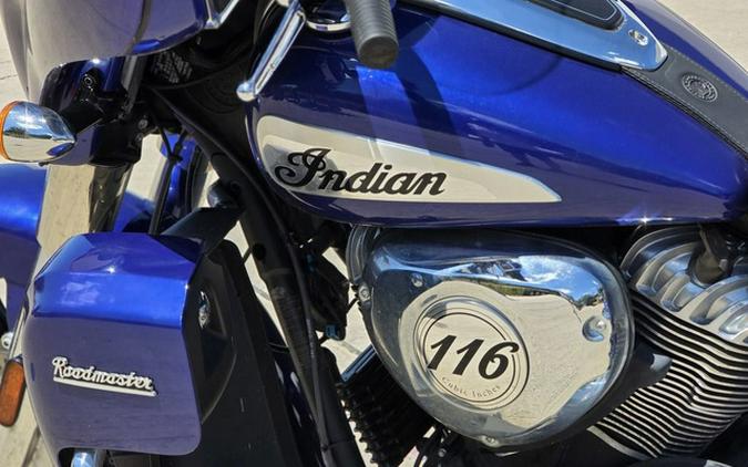 2024 Indian Roadmaster Limited Spirit Blue Metallic