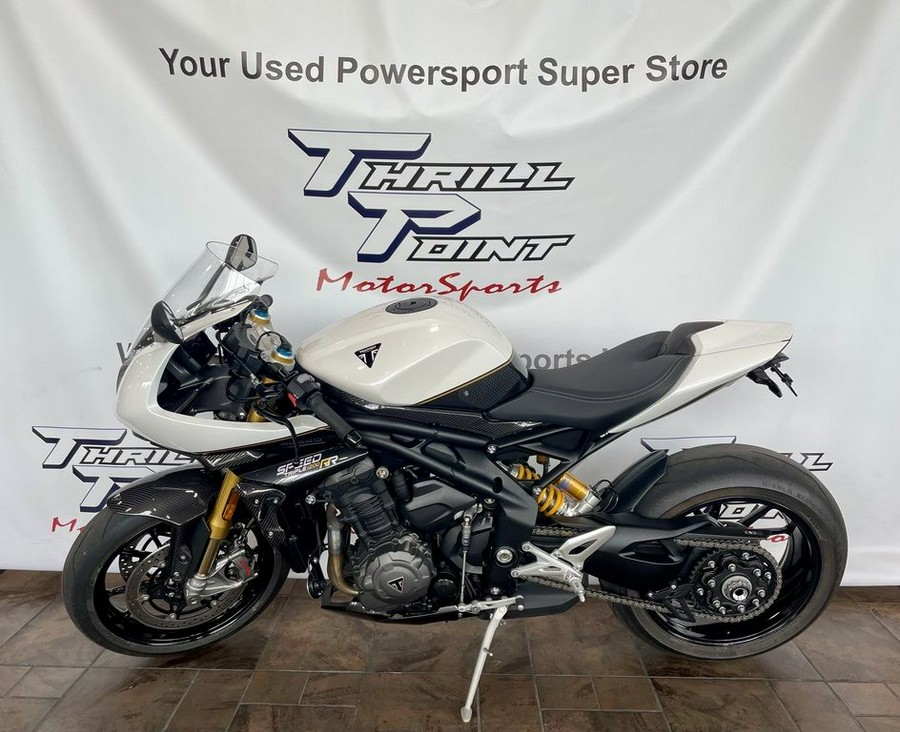 2022 Triumph Speed Triple 1200 RR Crystal White Storm Grey