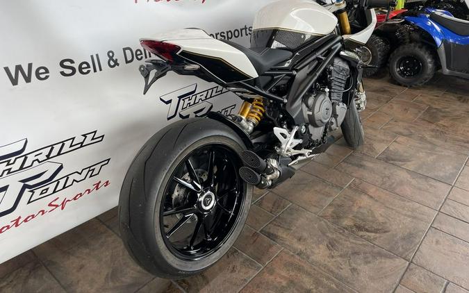 2022 Triumph Speed Triple 1200 RR Crystal White Storm Grey