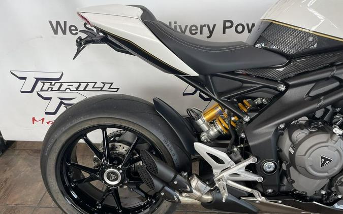 2022 Triumph Speed Triple 1200 RR Crystal White Storm Grey