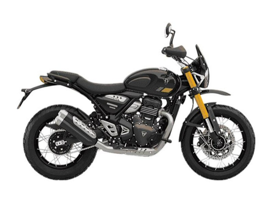 2026 Triumph Scrambler 400 XC Storm Grey