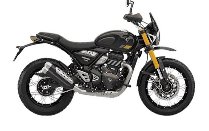 2026 Triumph Scrambler 400 XC Storm Grey