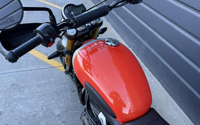 2026 Triumph Scrambler 400 X Baja Orange/Aluminium