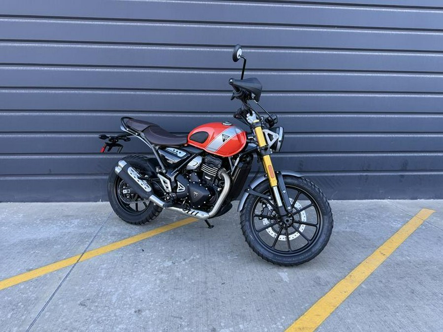 2026 Triumph Scrambler 400 X Baja Orange/Aluminium