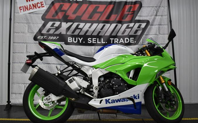 Kawasaki Ninja ZX-6R 40th Anniversary Edition ABS motorcycles for