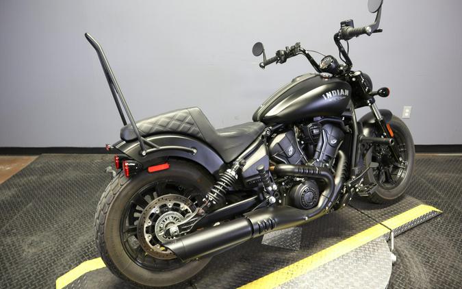 2025 Indian Motorcycle Scout Sixty Bobber Limited Black Smoke