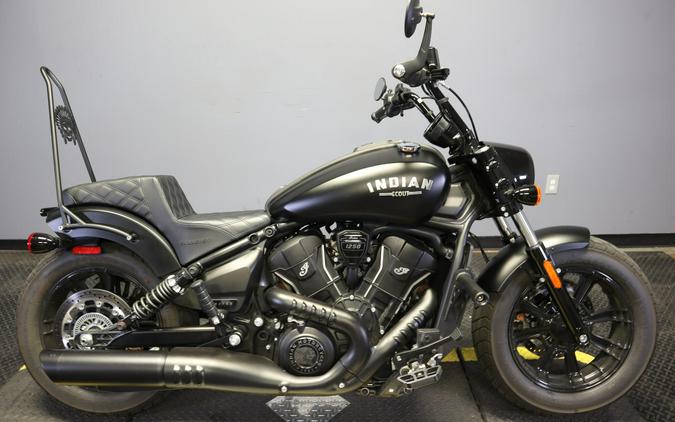 2025 Indian Motorcycle Scout Sixty Bobber Limited Black Smoke