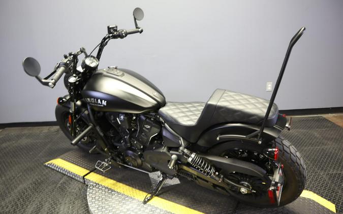 2025 Indian Motorcycle Scout Sixty Bobber Limited Black Smoke