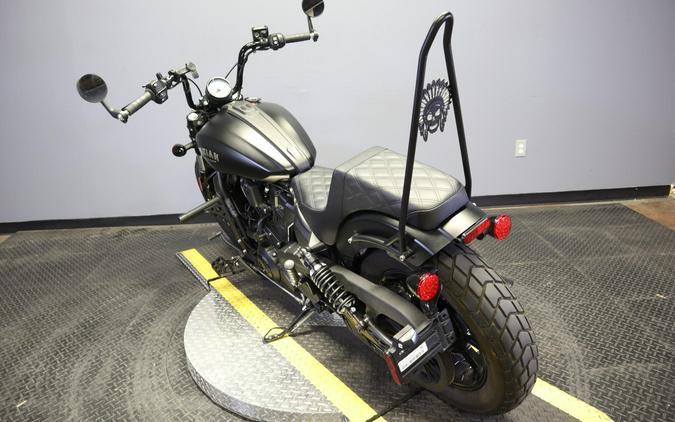 2025 Indian Motorcycle Scout Sixty Bobber Limited Black Smoke