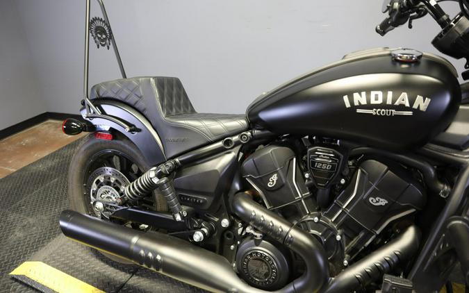 2025 Indian Motorcycle Scout Sixty Bobber Limited Black Smoke