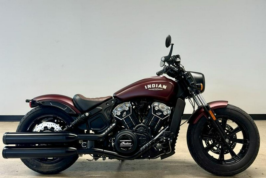 2021 Indian Motorcycle® Scout® Bobber ABS Maroon Metallic Smoke