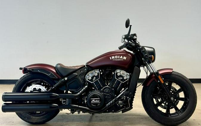 2021 Indian Motorcycle® Scout® Bobber ABS Maroon Metallic Smoke