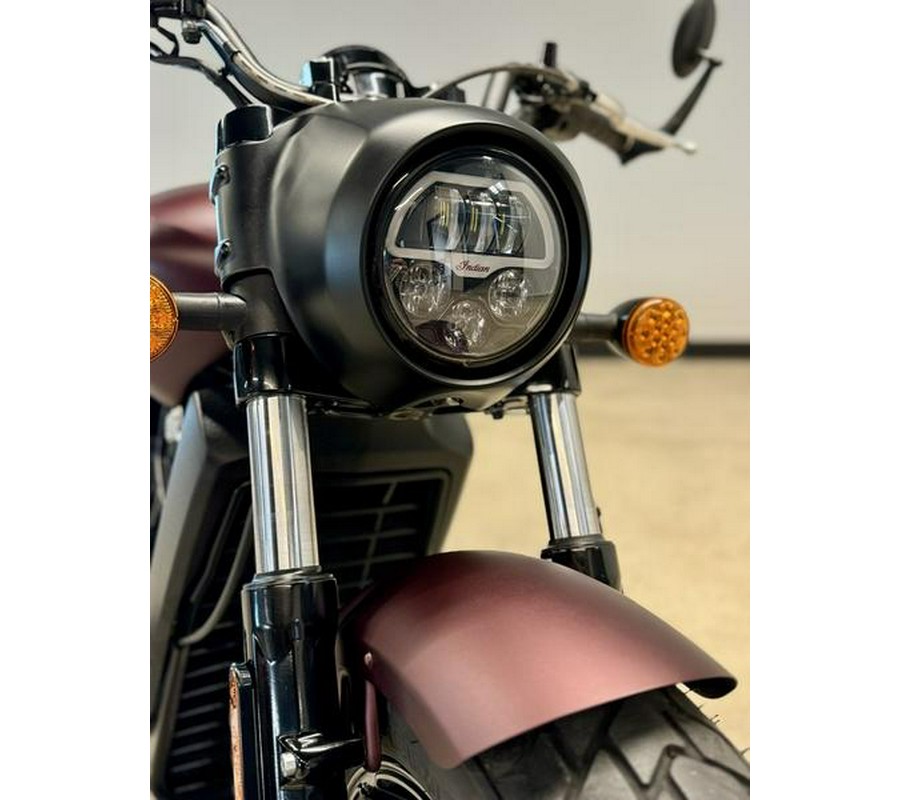 2021 Indian Motorcycle® Scout® Bobber ABS Maroon Metallic Smoke