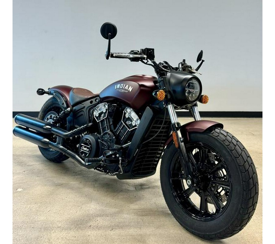 2021 Indian Motorcycle® Scout® Bobber ABS Maroon Metallic Smoke