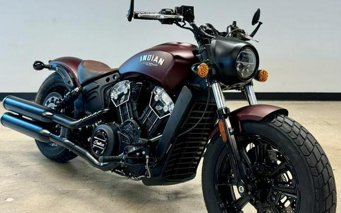 2021 Indian Motorcycle® Scout® Bobber ABS Maroon Metallic Smoke