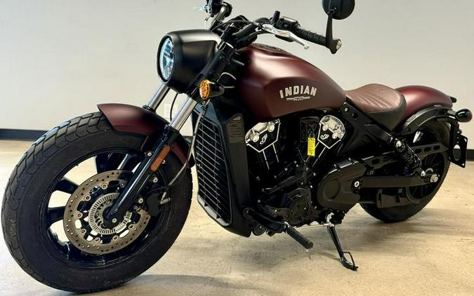 2021 Indian Motorcycle® Scout® Bobber ABS Maroon Metallic Smoke