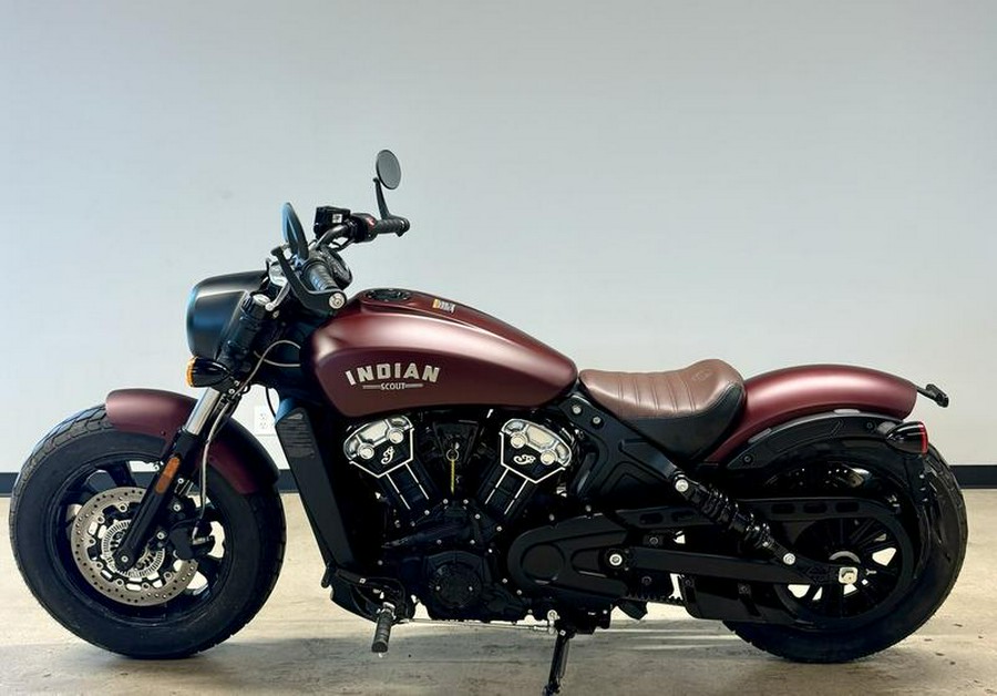 2021 Indian Motorcycle® Scout® Bobber ABS Maroon Metallic Smoke