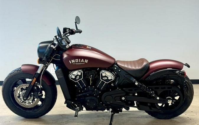 2021 Indian Motorcycle® Scout® Bobber ABS Maroon Metallic Smoke