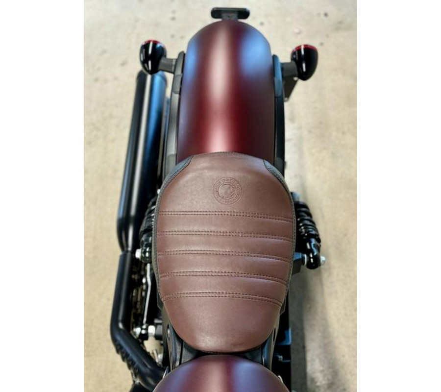 2021 Indian Motorcycle® Scout® Bobber ABS Maroon Metallic Smoke