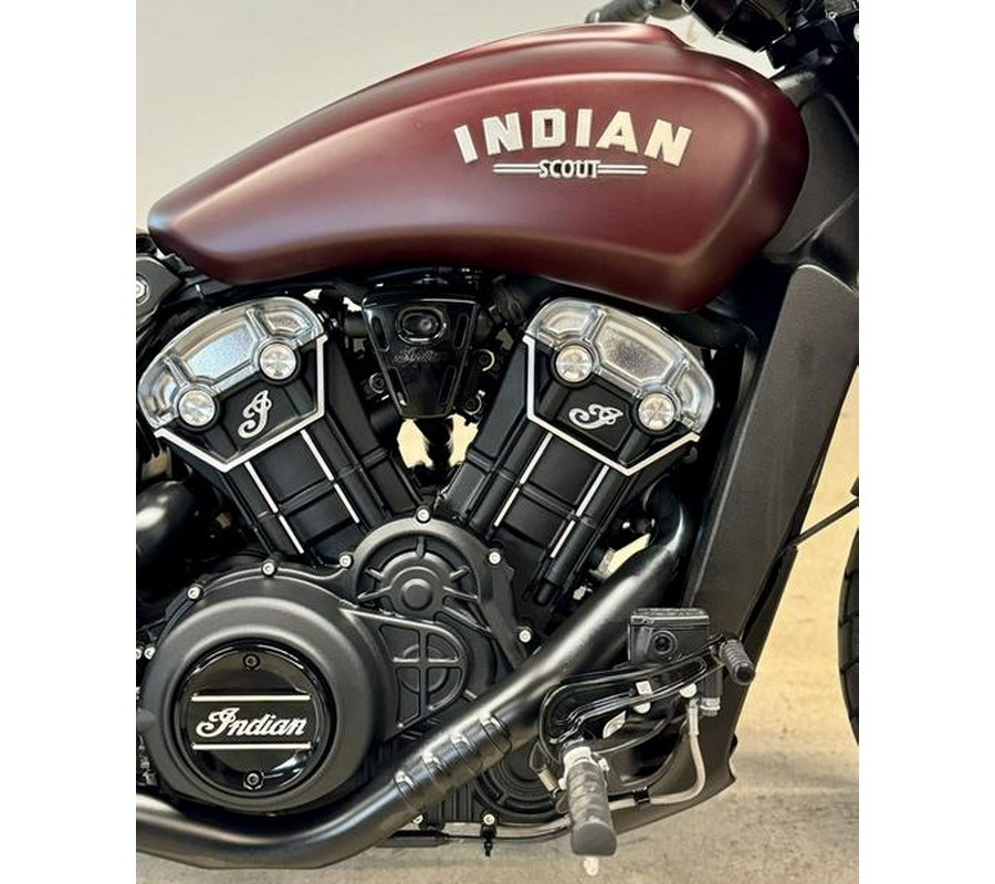 2021 Indian Motorcycle® Scout® Bobber ABS Maroon Metallic Smoke