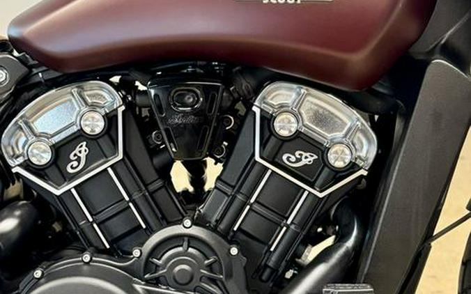 2021 Indian Motorcycle® Scout® Bobber ABS Maroon Metallic Smoke