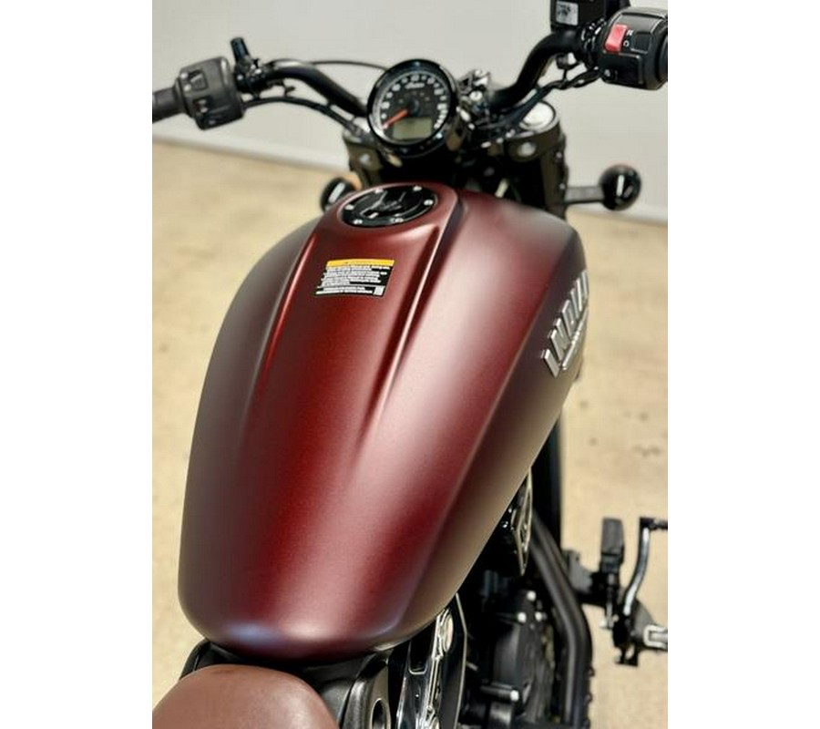 2021 Indian Motorcycle® Scout® Bobber ABS Maroon Metallic Smoke