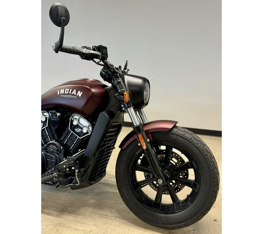 2021 Indian Motorcycle® Scout® Bobber ABS Maroon Metallic Smoke