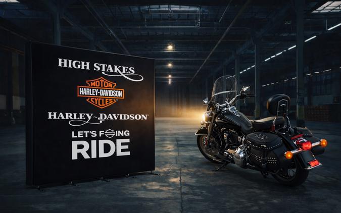 2011 Harley-Davidson® Heritage Softail® Classic Black FLSTC