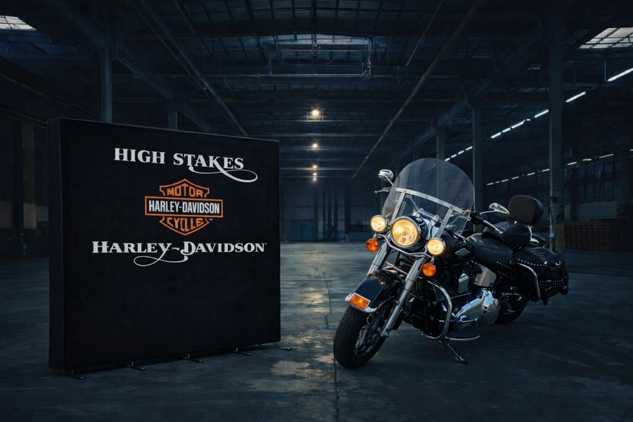 2011 Harley-Davidson® Heritage Softail® Classic Black FLSTC
